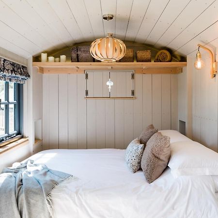 Boutique Cornish Shepherd'S Hut With Hot Tub 朗斯顿 外观 照片